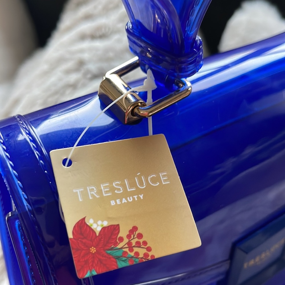 **SOLD** TRESLUCE BEAUTY By Becky G Blue Bag - Picture 11 of 15